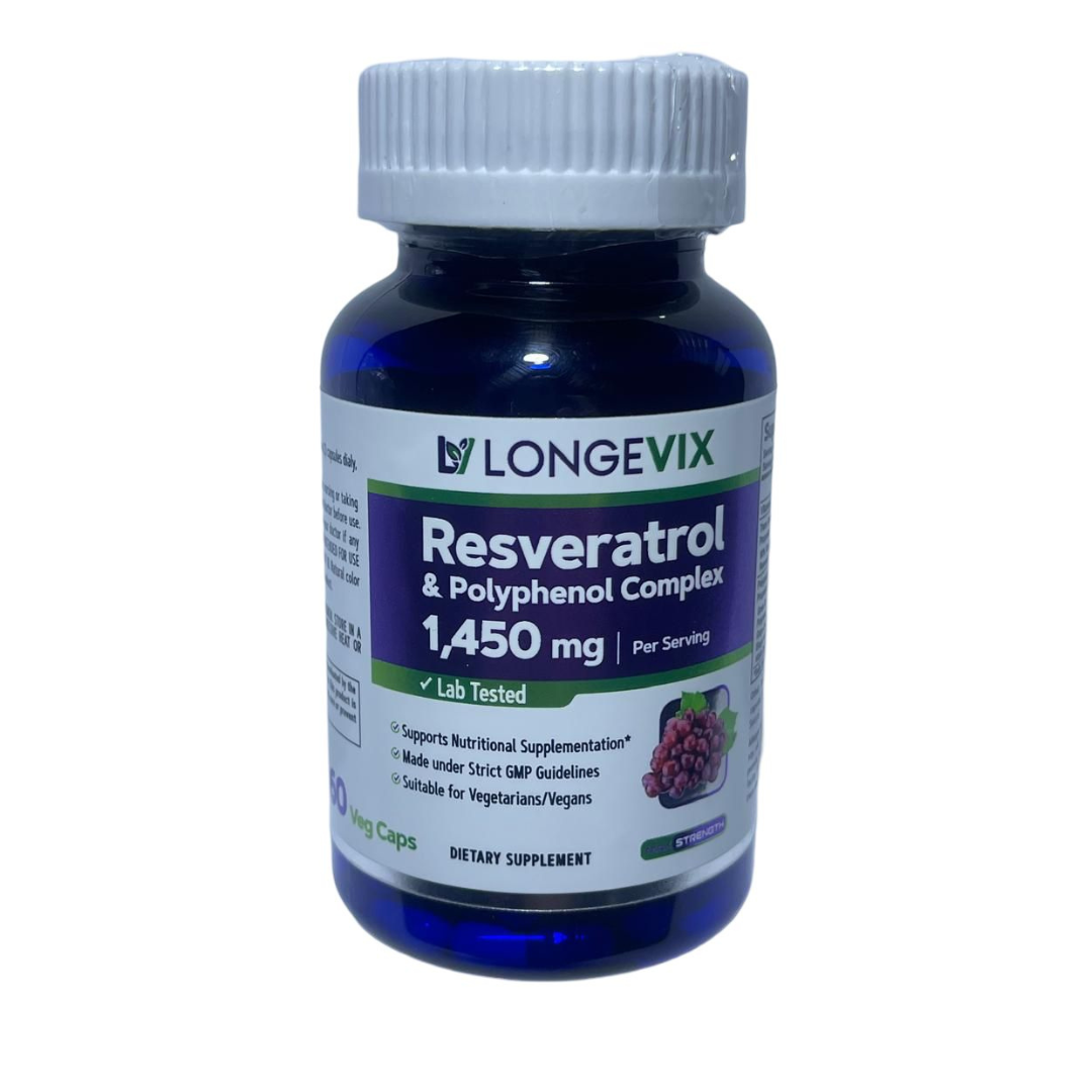 RESVERATROL LONGEVIX 60 CÁPSULAS