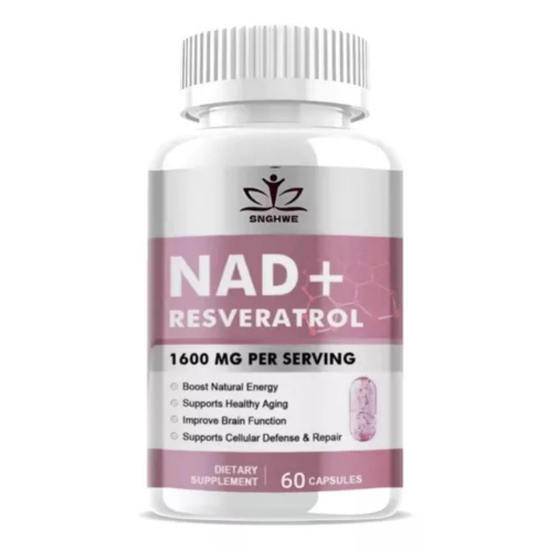 NAD+RESVERATROL 60 CAPSULAS