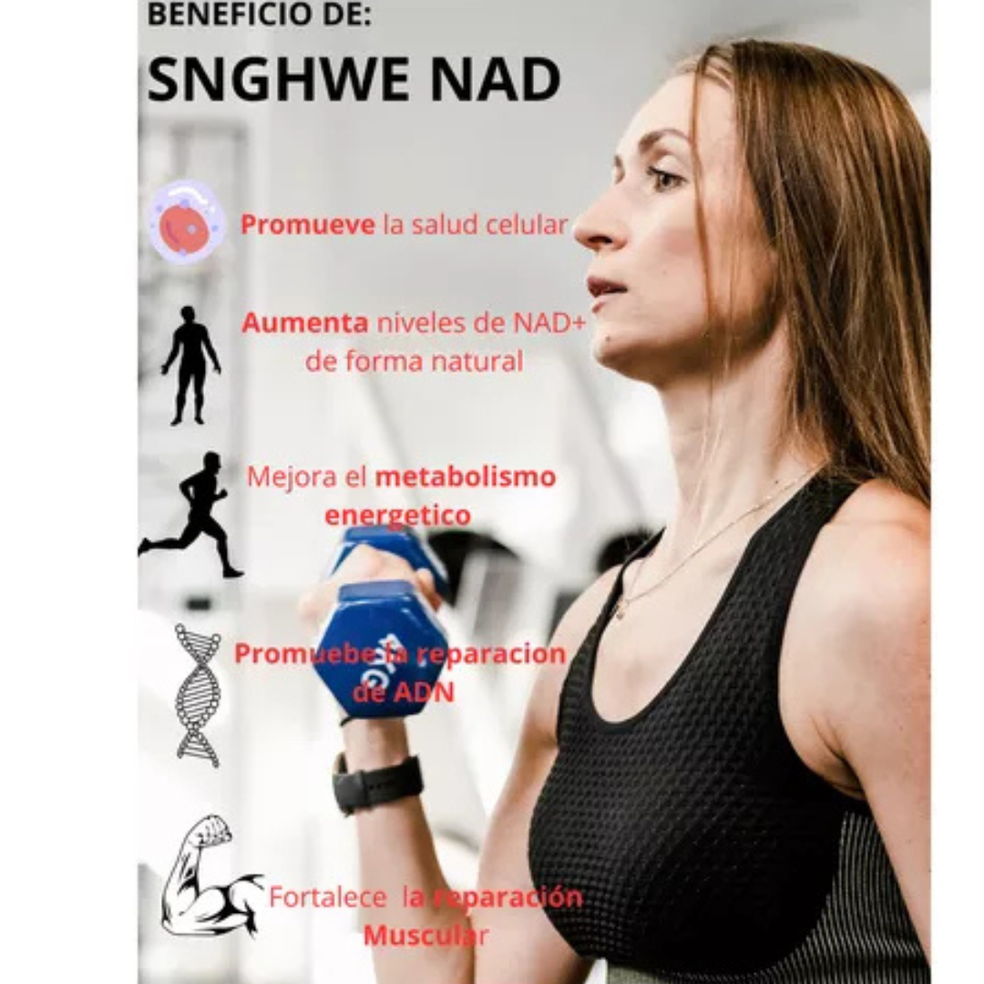 NAD+RESVERATROL 60 CAPSULAS